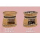 Handmade Natural Wicker double pet bed