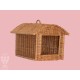 Handmade Natural Wicker Pet Bed/House