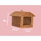 Handmade Natural Wicker Pet Bed/House
