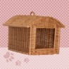 Handmade Natural Wicker Pet Bed/House